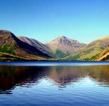 Wasdale. Looking up the valley to Wasdale Head